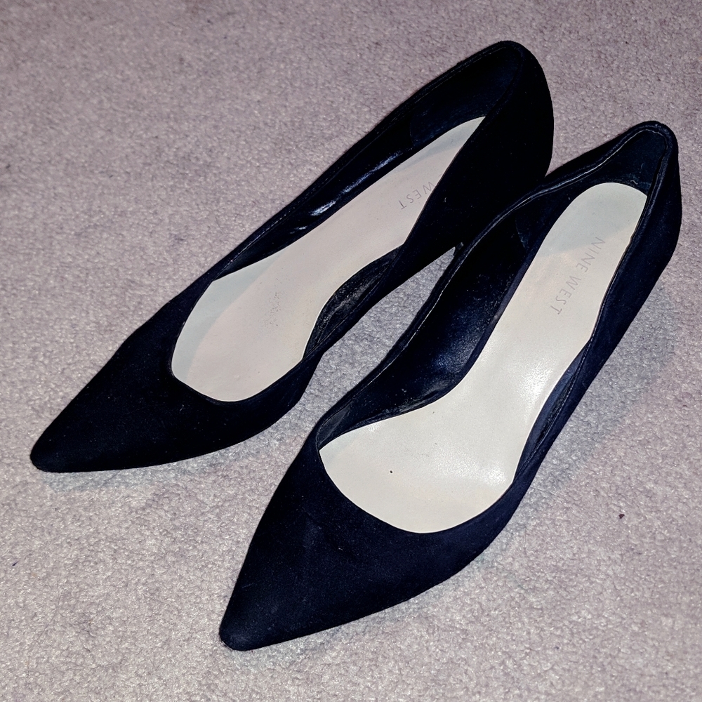 Women's Black Nine West Heels